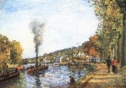 Camille Pissarro Seine France oil painting artist